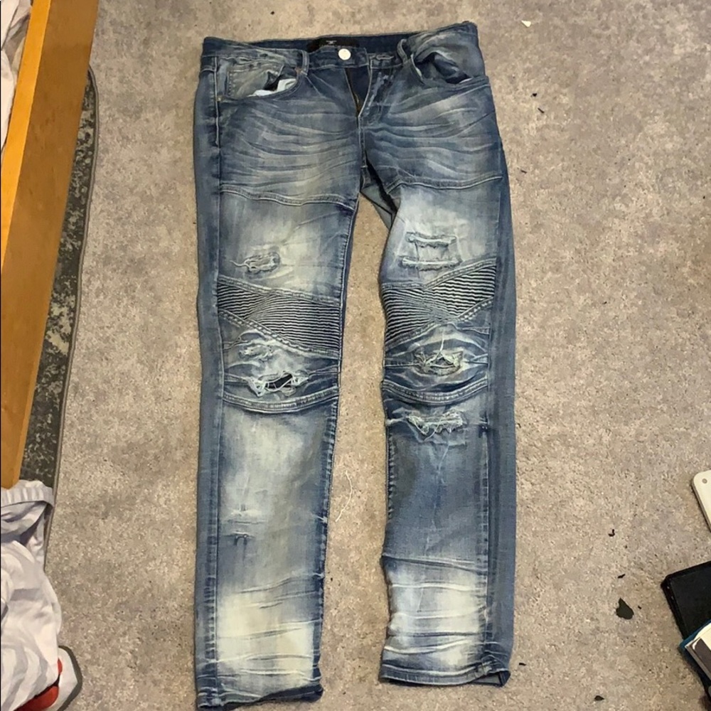 Legacy Edition Faded Ripped Jeans